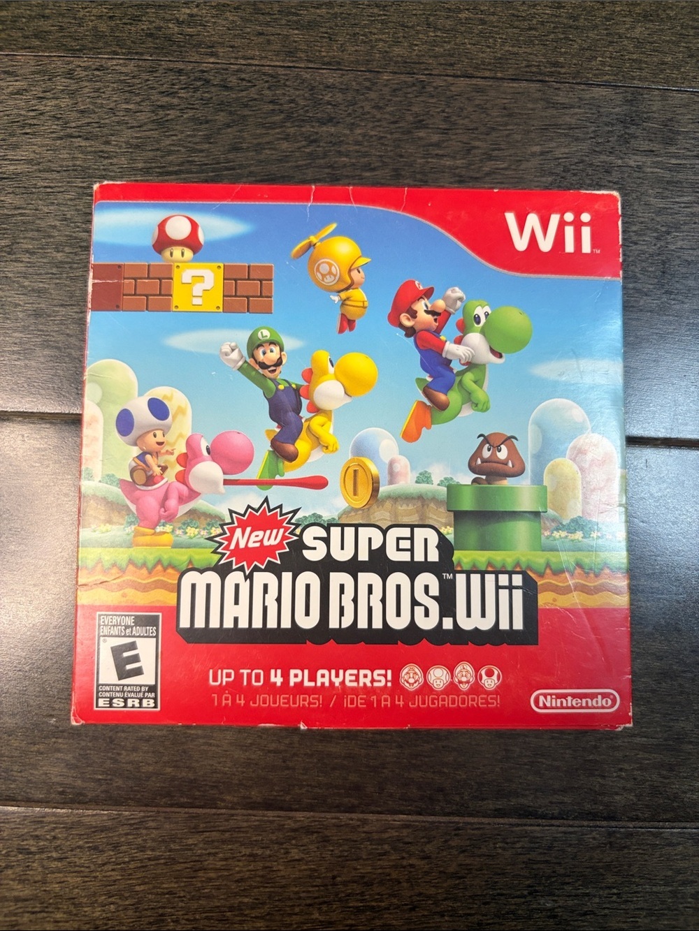 Nintendo New Super Mario Bros. Wii - Red, Blue, Green Packaging